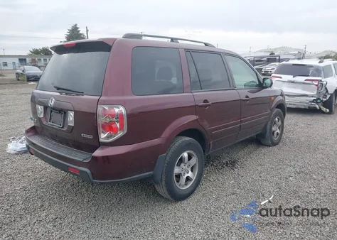 2007 Honda Pilot Ex-L z USA, uszkodzony, nr VIN 2HKYF18687H509704